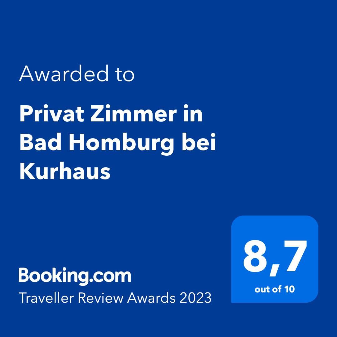 Von Privat, Grosses Zimmer Sehr Zentral In Bad Homburg Stadtmitte Bad Homburg vor der Höhe Exterior photo